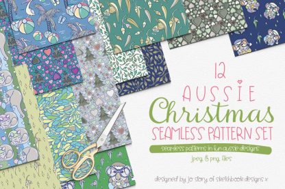 Aussie Christmas Digital Patterns